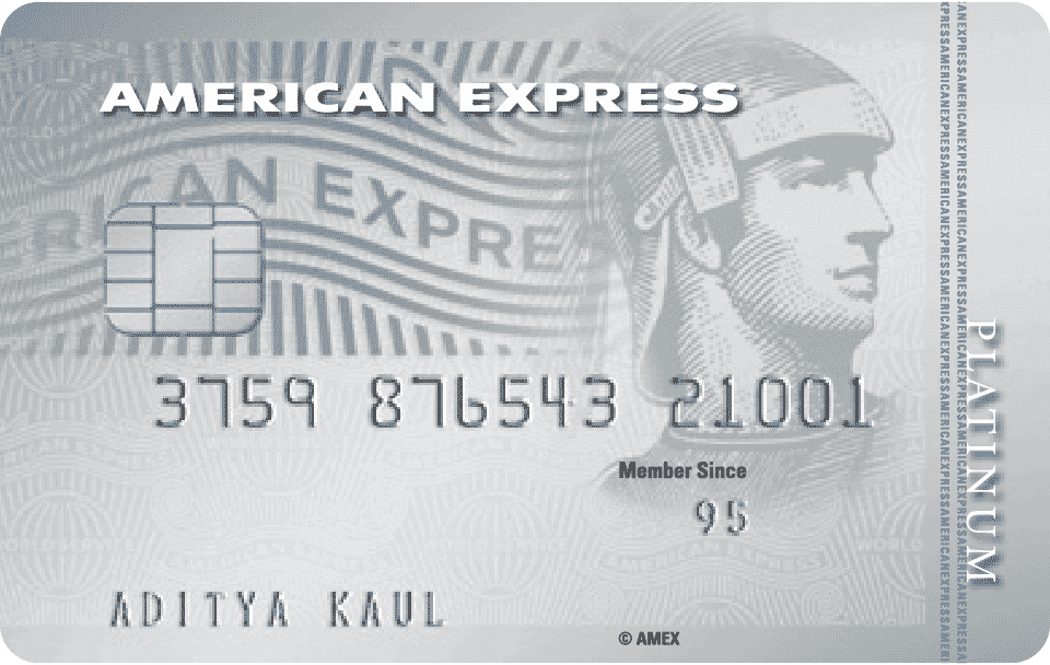 American Express Platinum Travel credit card next to a passport