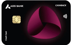 Axis Bank Cashback credit card
