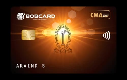 CMA One BOBCARD Credit Card — Bank of Baroda credit card