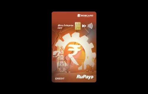 BOBCARD Micro Enterprise Credit Card — Bank of Baroda credit card