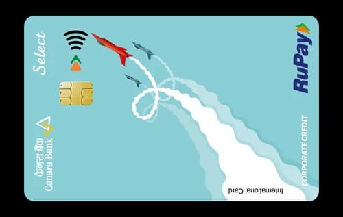 Canara Bank RuPay Corporate Credit Card — Canara Bank credit card