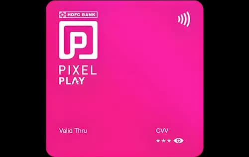 HDFC Pixel Play RuPay credit card