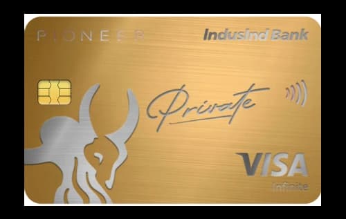 IndusInd Bank Pioneer Private Credit Card — IndusInd Bank credit card
