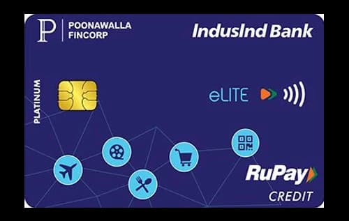 Poonawalla Fincorp IndusInd Bank eLITE RuPay Credit Card — IndusInd Bank credit card
