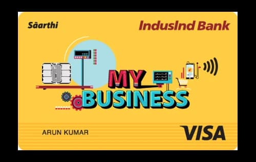 IndusInd Bank Sāarthi Business Card — IndusInd Bank credit card