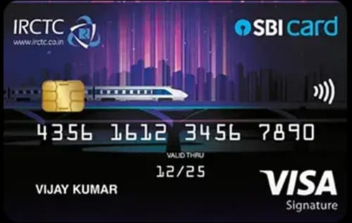 IRCTC SBI Card Premier credit card