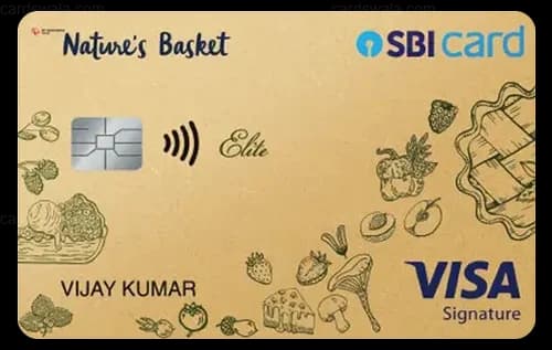 Nature's Basket SBI Card ELITE credit card