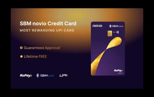 SBM novio RuPay Credit Card — SBM Bank India credit card