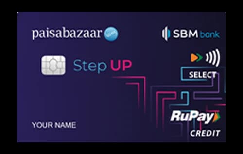 SBM Paisabazaar StepUp Secured Credit Card — SBM Bank India credit card