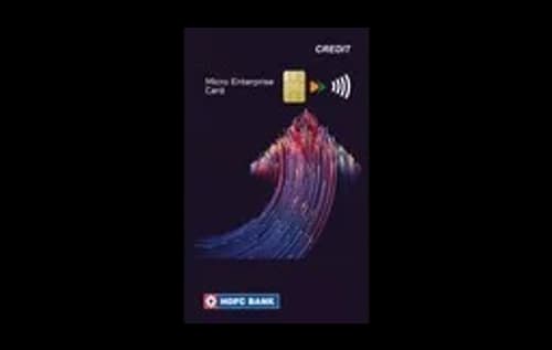 HDFC Bank Micro Enterprise Business Credit Card — HDFC Bank credit card