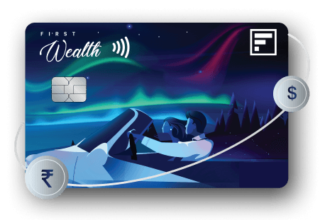 IDFC FIRST Wealth credit card alongside other IDFC FIRST Bank card options