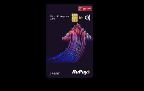 IDFC FIRST Micro Enterprise Credit Card — IDFC FIRST Bank credit card